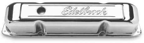 Edelbrock Valve Cover Signature Series Chrysler 1958-1979 361-440 V8 Chrome 4491