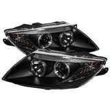 Spyder BMW Z4 03-08 Projector Headlights Halogen Model Only - LED Halo Black PRO-YD-BMWZ403-HL-BK 5029072