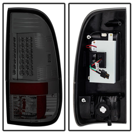 Spyder Ford Super Duty 08-15 LED Tail Lights Smoke ALT-YD-FS07-LED-SM 5003935