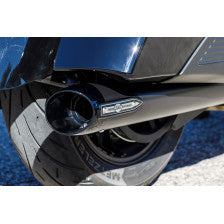 S&S CYCLE 4" Broadhead Slip-On Mufflers  Slash Cut Indian Chieftain   Black 550-1075