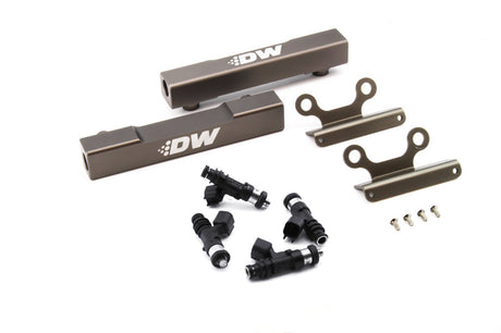 DeatschWerks 02+ Subaru WRX / 07+ STI/LGT Top Feed Fuel Rail Upgrade Kit w/ 1000cc Injectors 6-102-1000