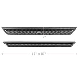 Go Rhino Dominator Extreme D1 Side Steps - Tex Blk - 73in D10073T