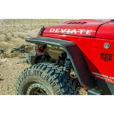 DV8 Offroad 07-18 Jeep Wrangler JK Front & Rear Flat Tube Fenders FENDB-02