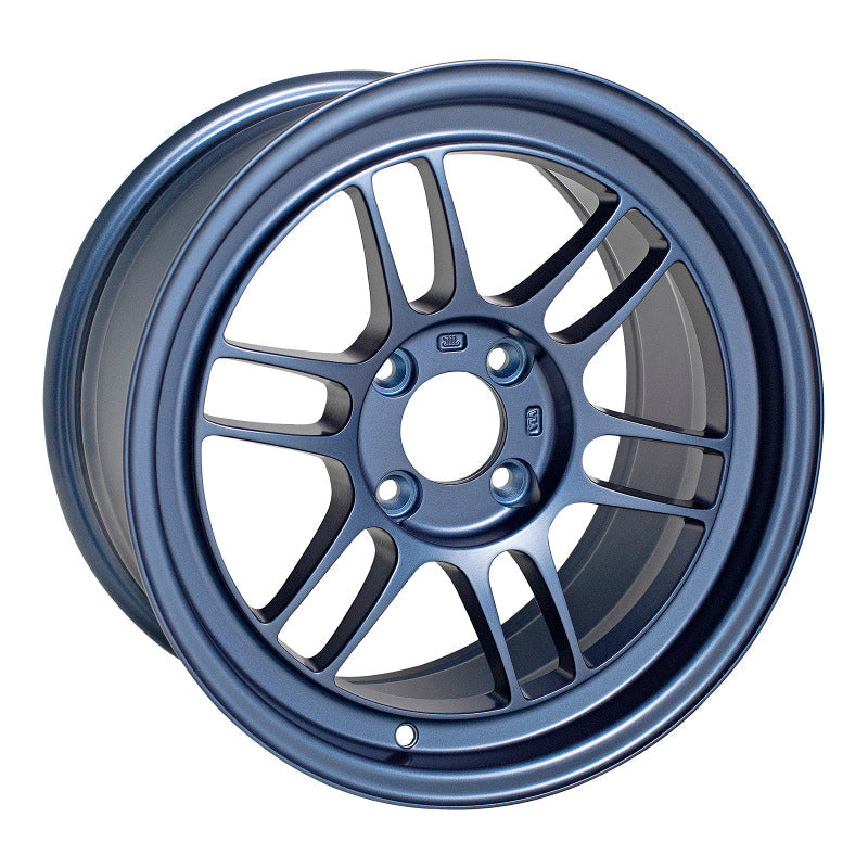 Enkei RPF1 15x8 4x100 28mm Offset 5 Hub Bore Matte Blue Wheel - 11.64Lbs (MOQ 40) 3795804928MB