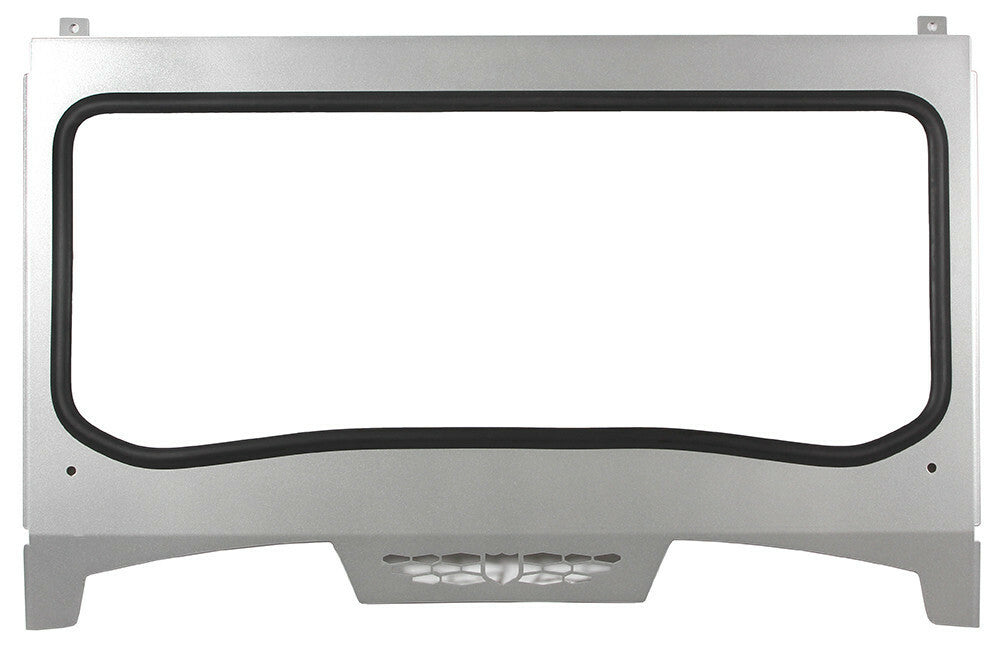 PRO ARMOR Asylum Front Windshield W/Pckt Sparkle Silver Metallic P188W462SSM