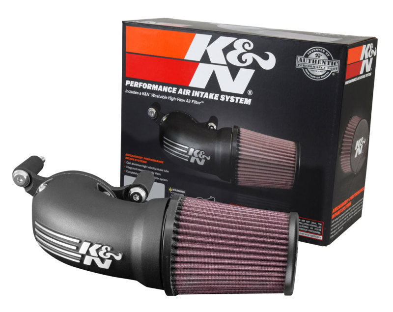 K&N 08-17 Harley Davidson Touring Models Performance Air Intake System 57-1134