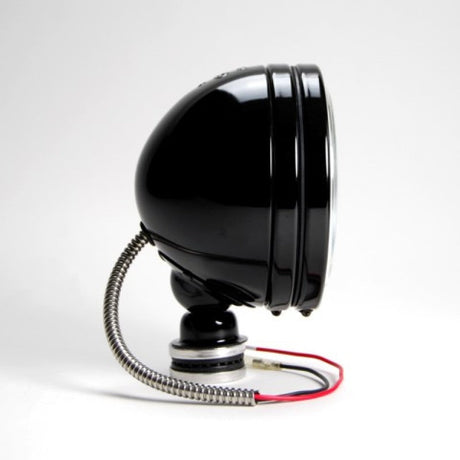 KC HiLiTES Daylighter 6in. Halogen Light 100w Spot Beam (Single) - Black SS 1238
