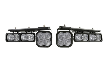 Diode Dynamics 21-Up Ford Bronco Stage Series Fog Pocket Kit - Yellow Max DD7183