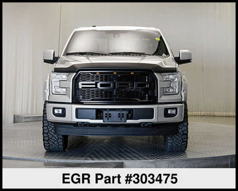 EGR 15+ Ford F150 Superguard Hood Shield - Matte (303475) 303475