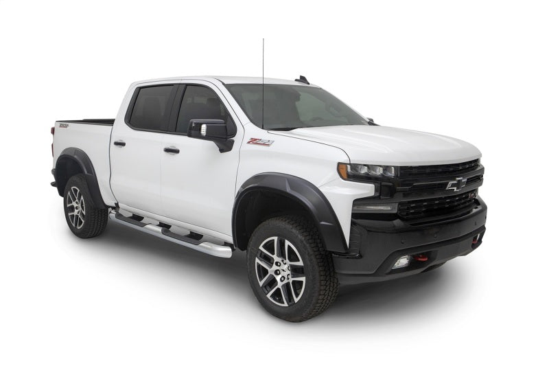 Bushwacker 19-21 Chevrolet Silverado 1500 DRT Style Flares 4pc - Black 40984-02