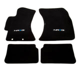 NRG Floor Mats - 2009-2011 Subaru Impreza WRX/STi (NRG Logo) - 4pc. FMR-410NRG