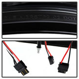 Xtune GMC Sierra 07-13 LED Tail Lights Black ALT-ON-GS07-G2-LED-BK 5081551