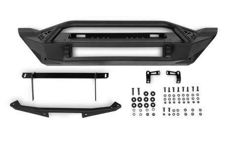 DV8 Offroad 07-23 Jeep Wrangler JK/JL & Gladiator JT FS-1 Series Stubby Front Bumper FBJL-11