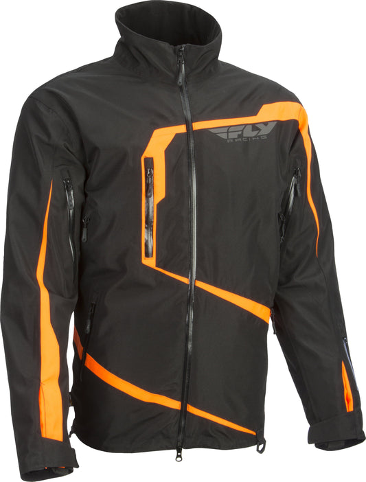 FLY RACING Carbon Jacket Black/Orange M #6152 470-4038M