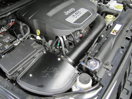 K&N 12-13 Jeep Wrangler 3.6L-V6 Aircharger Perf Intake Kit 63-1566