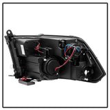 Spyder Dodge Ram 1500 09-14 Projector Headlights Halogen- CCFL Halo LED - Blk PRO-YD-DR09-CCFL-BK 5030320