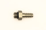 DeatschWerks 6AN ORB Male To 3/8in. Male Triple Barb Fitting (Incl. O-Ring) 06-02-0501