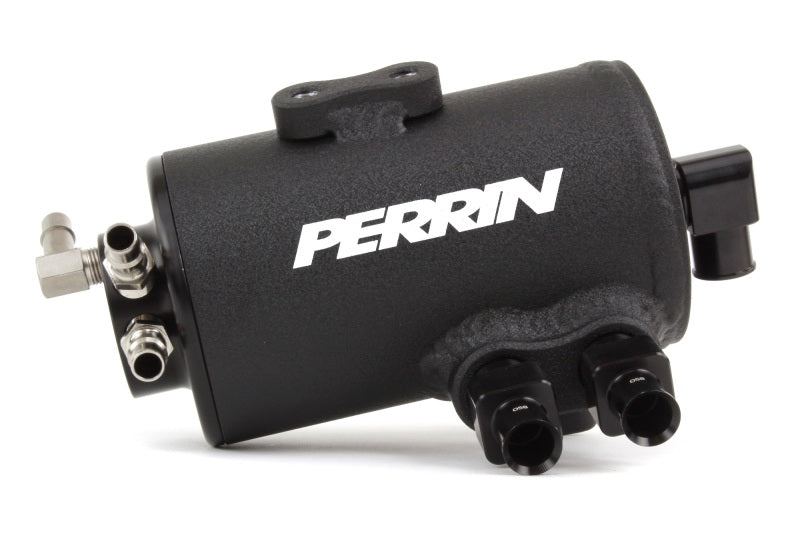 Perrin 22-23 Toyota GR86 / 13-16 Scion FR-S / 13-23 Subaru BRZ Air Oil Separator - Black PSP-ENG-612BK