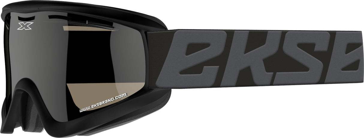 EKS BRAND Otg Stealth Black Vented Clear & Smoked Lens 067-60800