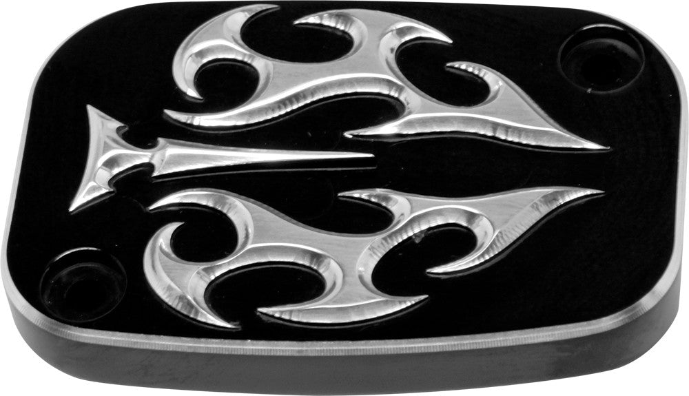 PREC. BILLET Upper Brake Cylinder Cover Ace's Wild Dyna Cover Black ACE-110-DY0-BLK