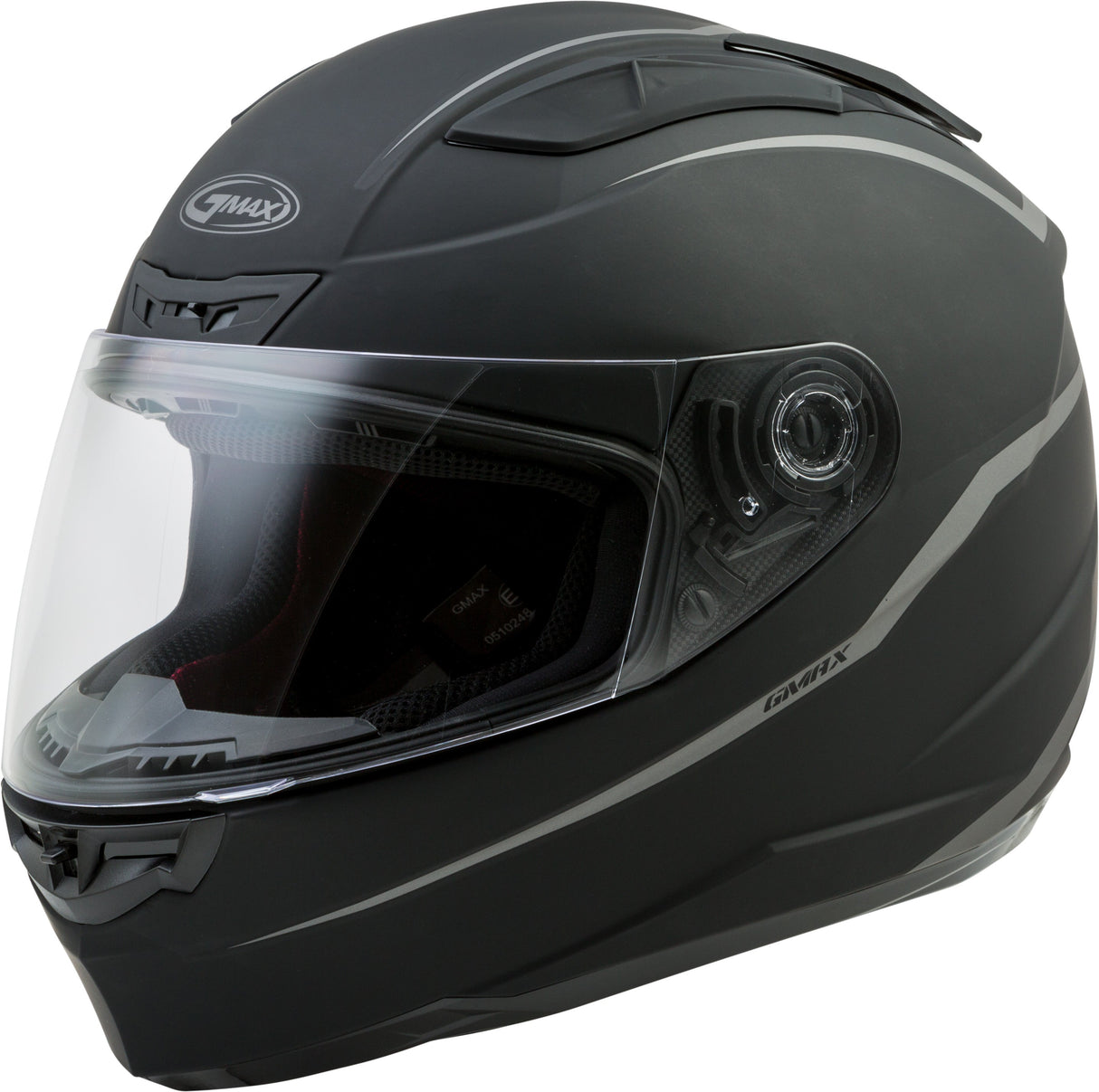 GMAX Ff-88 Full-Face Precept Helmet Matte Black/Grey 3x G1884079