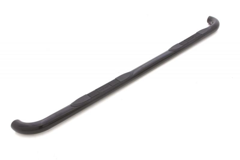 Lund 09-14 Ford F-150 SuperCrew 3in. Round Bent Steel Nerf Bars - Black 23090907
