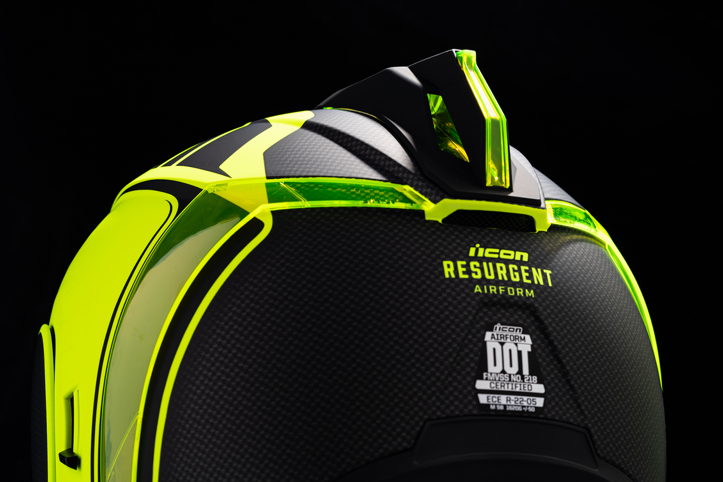 ICON Airform™ Helmet - Resurgent - Hi-Viz - XS 0101-14755