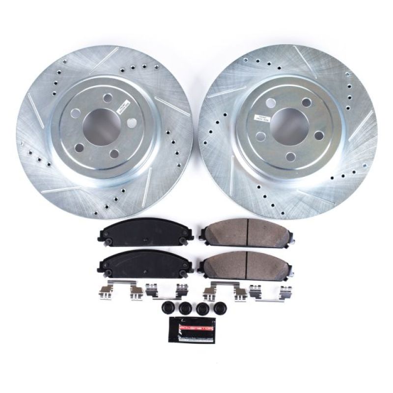 Power Stop 05-19 Chrysler 300 Front Z23 Evolution Sport Brake Kit K2560