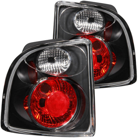 ANZO 2000-2005 Toyota Celica Taillights Black 221106