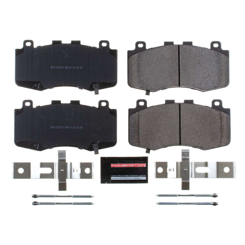 Power Stop 18-19 Jeep Grand Cherokee Front Z23 Evolution Sport Brake Pads w/Hardware Z23-6006