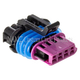 NAMZ 06-16 V-Twin Delphi OEM Ignition Coil/Idle Speed Sensor/Fuel Pump Connector (HD 72066-06A) ND-15354716-B