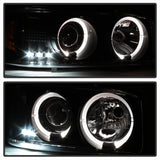Spyder GMC Sierra 1500/2500 99-06 Projector Headlights LED Halo LED Blk Smke PRO-YD-CDE00-HL-BSM 5078292