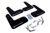 Rally Armor 13+ Subaru BRZ / 13+ Scion FR-S UR Black Mud Flap w/ White Logo MF23-UR-BLK/WH