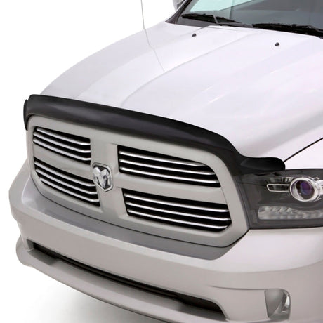 AVS 09-18 Dodge RAM 1500 (Excl. Rebel Models) High Profile Bugflector II Hood Shield - Smoke 25045