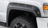 Bushwacker 15-18 GMC Sierra 2500 HD Boss Pocket Style Flares 4pc 78.8/97.6in Bed - Black 40968-02
