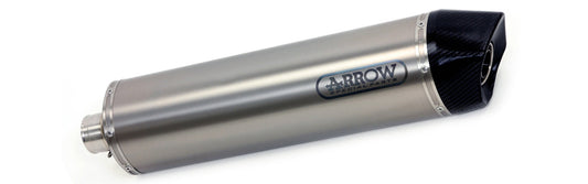 Arrow Honda Crf 1000 L Africa Twin '16 Homologated Aluminium Maxi-Race Tech Silencer With Carbon End Cap  72621ak