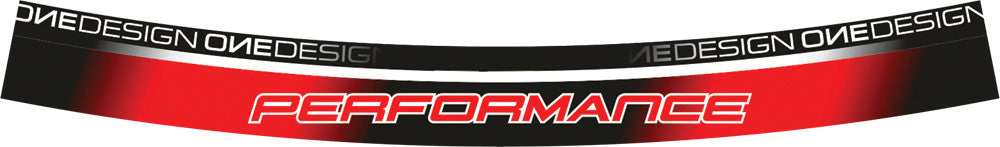 ONE EMBLEMSWheel Stripe Glow RedDCWR3P