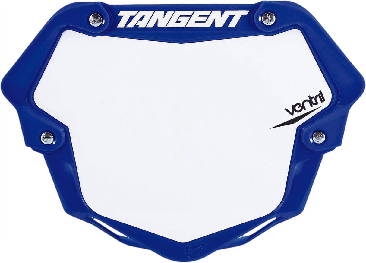TANGENT 6" 3d Ventril Plate Blue 03-1203