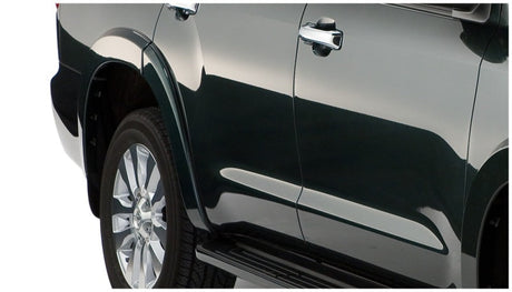 Bushwacker 08-15 Toyota Sequoia OE Style Flares 4pc Fits w/ Factory Mudflap - Black 30912-02
