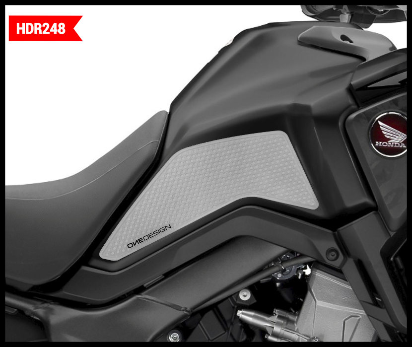ONE EMBLEMSHdr Tank Side Pad Clear HonHDR248