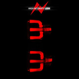 ANZO 15-19 Chevy Silverado 2500HD/3500HD (Halgn Only) LED Tail Lights w/Black Light Bar & Clear Lens 311425