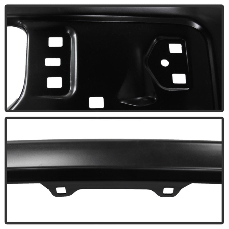 Spyder Ford F150 09-14 w/Fog Light Hole Front Bumper - Black (OEM # 9L3Z17757DPTM) 9948459