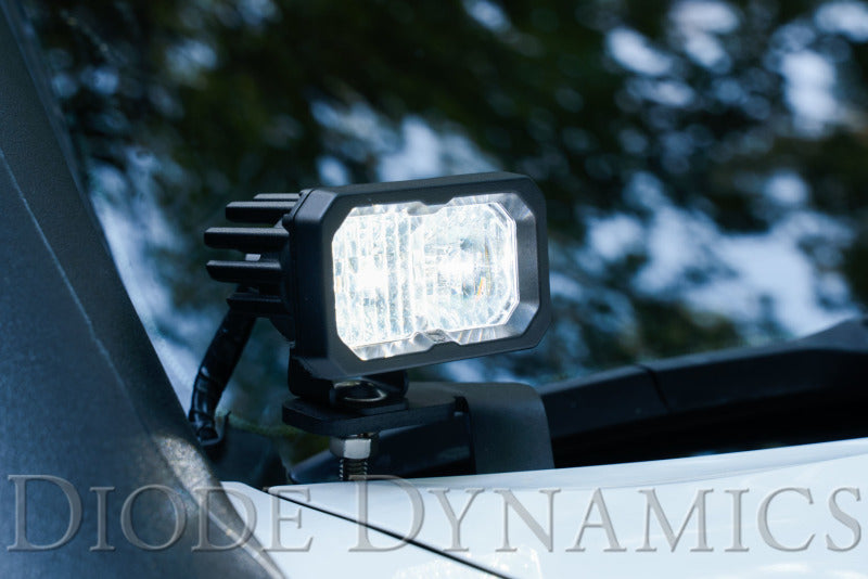 Diode Dynamics Stage Series 2 In LED Pod Sport - White Fog Standard ABL (Pair) DD6385P