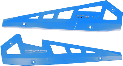 PRO ARMOR Rock Sliders Voodoo Blue Pol P141221VB-689