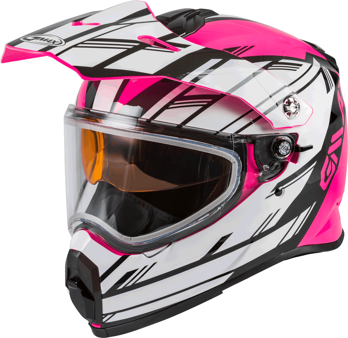 GMAX At-21s Adventure Epic Snow Helmet Pink/White/Black Xl G2211407