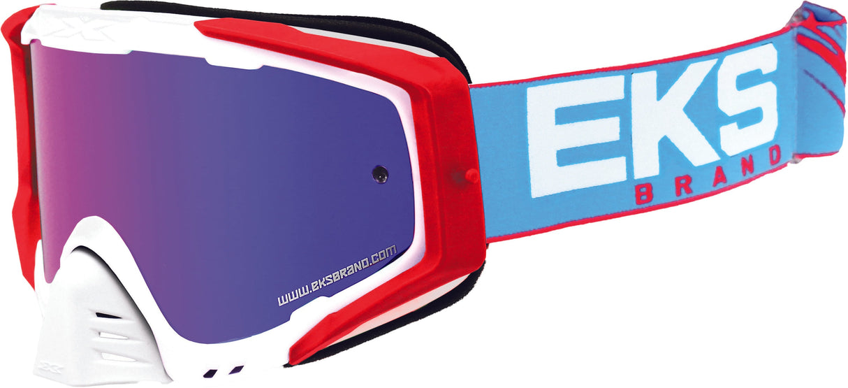 EKS BRAND Outrigger Goggle Red/White/Blue 067-50150