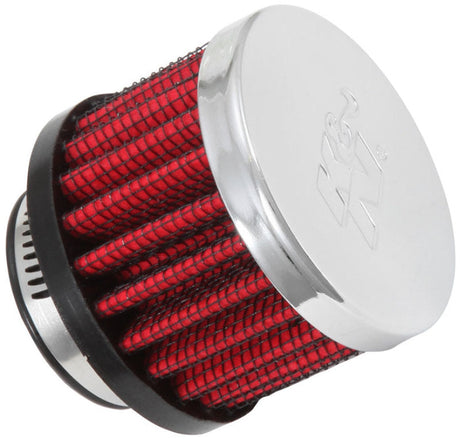 K&N 1in Flange ID x 2in OD x 1.5 inch H Rubber Base Crankcase Vent Filter 62-1370