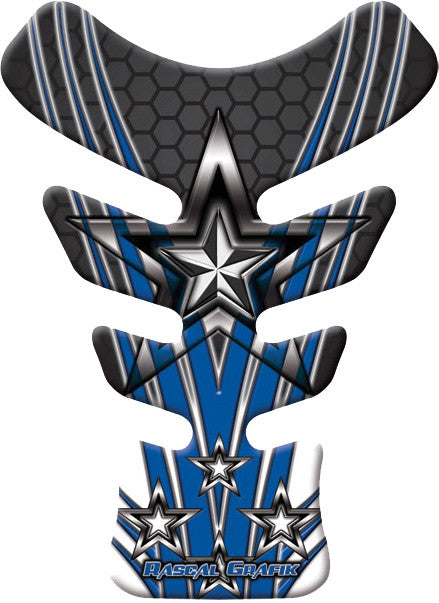 RASCAL GRAFIK Mini Tank Pad Blue Stars RA38867
