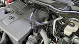 J&amp;L 2022-2024 Toyota Tundra 3.5L Turbo Oil Separator 3.0 Driver Side - Black Anodized 3115D-B