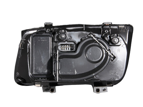 ANZO 1999-2005 Volkswagen Jetta Crystal Headlights Black w/o Bulbs 121169